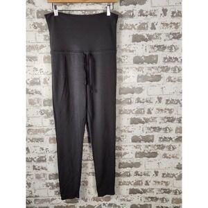 Fabletics Lia Lounge Legging Womens‎ Size Large High Waisted Dark Gray Comfort
